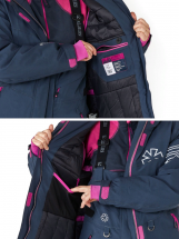 Куртка зимняя Women NORDIC SPACE BLUE, Norfin
