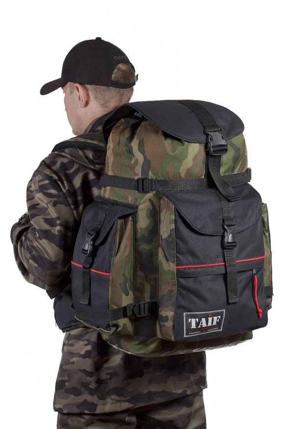 Рюкзак KAILER 5 65л, нато/черный, Тайф