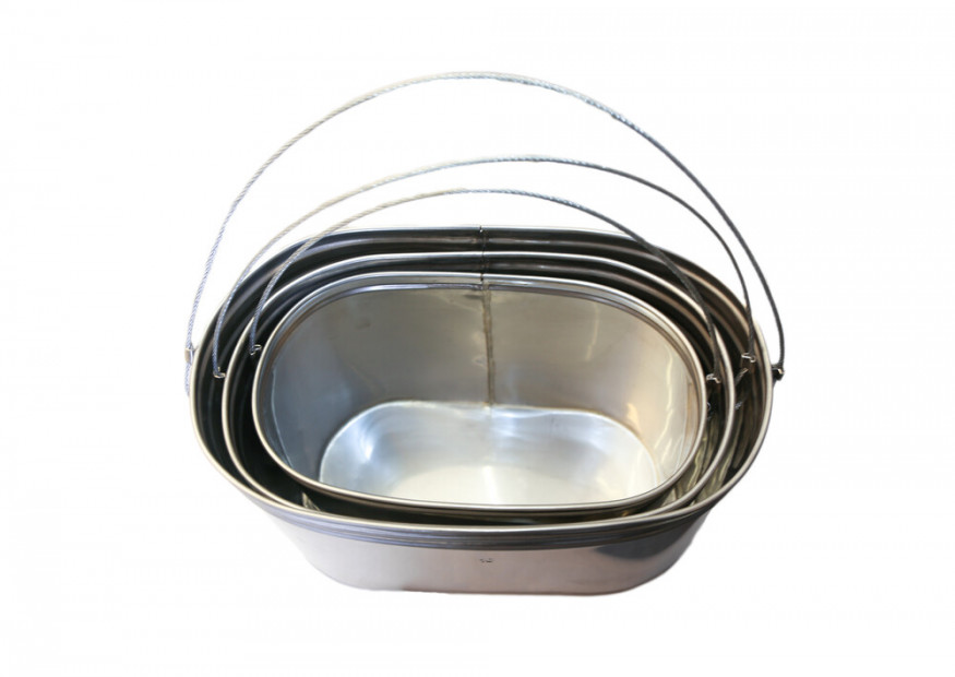 Котел Век с крышкой 10л овальный