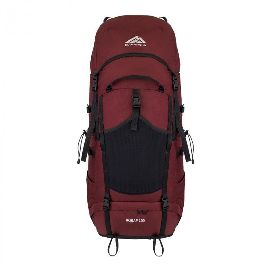 Рюкзак туристический Кодар 100 бордовый, Манарага