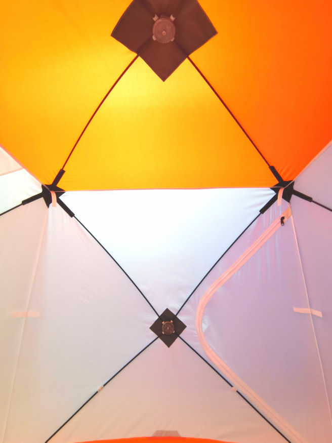 Зимняя палатка Mr.Fisher 1.7х1.7, композит 8 мм, двухслойная