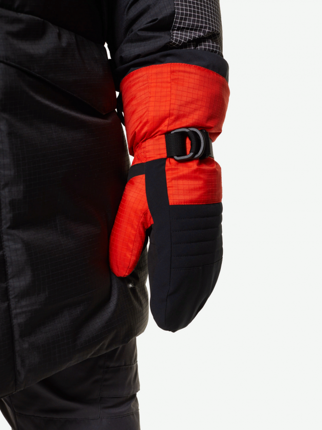 Рукавицы утепленные &amp;quot;BRUTAL POLE&amp;quot;, цвет оранжевый-черный, Bask