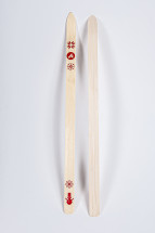 Лыжи Малыш, прогулочные детские 90 см, дерево