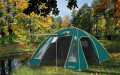 Палатка Меркурий-4 бирюзовый/серый (430*240*190 см)