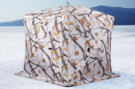 Палатка зимняя Higashi Winter Camo Penta Hot (трехслойная, два слоя утеплителя, пятистенная)