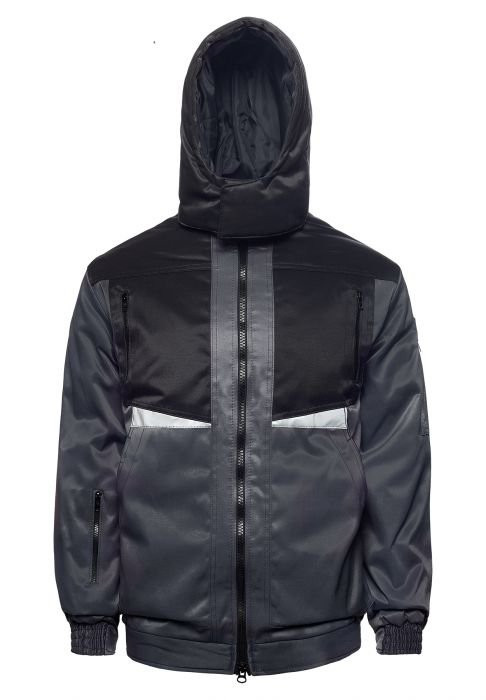 Куртка утепленная Пилот серая