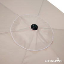Зонт садовый (d=2.7m) бежевый, A2091, Green Glade