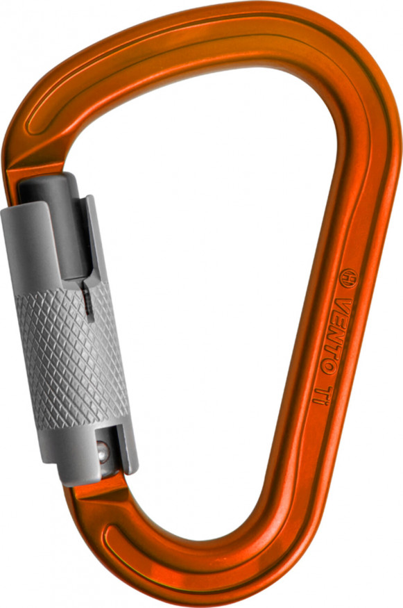 Карабин &amp;quot;Titanium автомат&amp;quot; с байонетной муфтой triple-lock, Венто, оранжевый