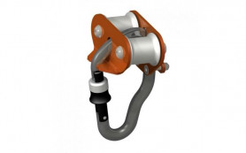 Вспомогательный ролик для переправ Вертикаль Комфорт (Карабин Гусь в комплекте)