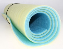 Коврик туристический двухслойный 180 х 60 х 0.8 см (ПРОЛАЙН)